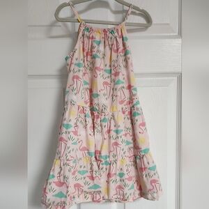 Hanna Andersson Tropical Flamingo Dress